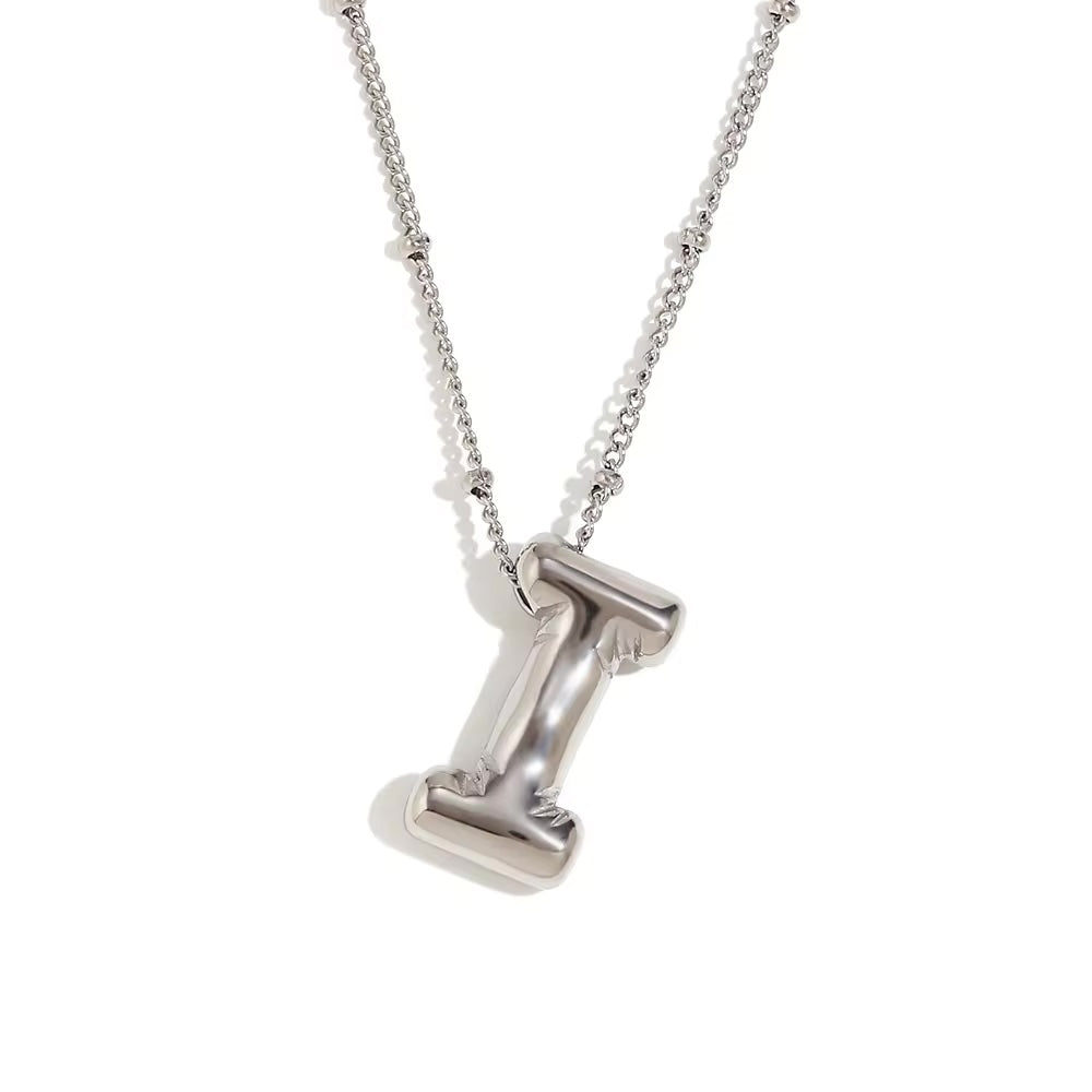 Silver Chunky Letters