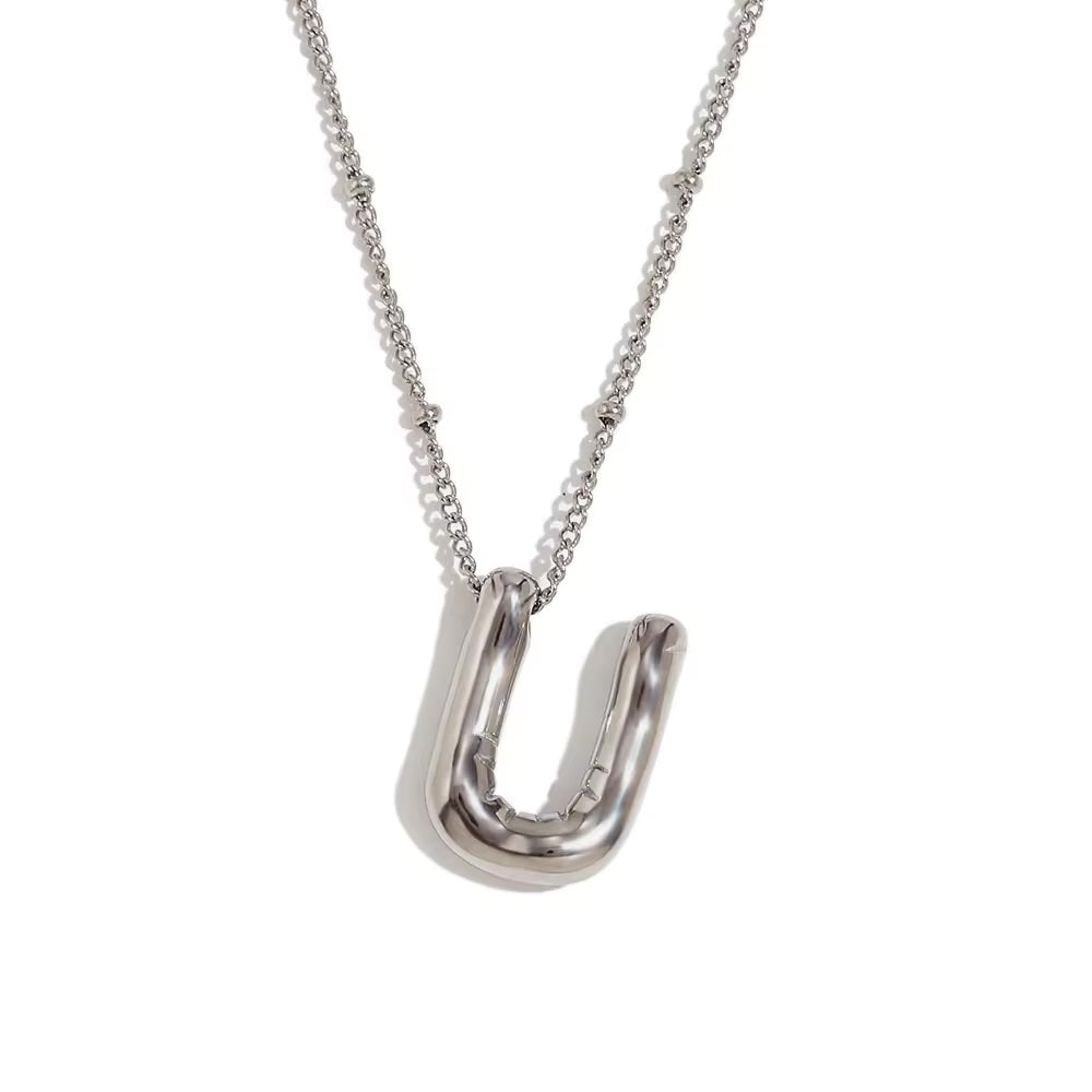 Silver Chunky Letters