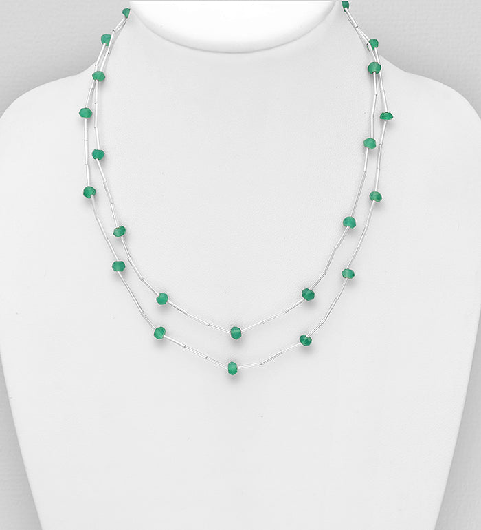 925 Sterling Silver Layered Necklace