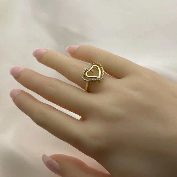 Anillos de corazón