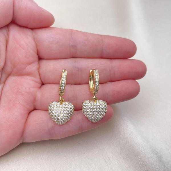 Aros de corazón