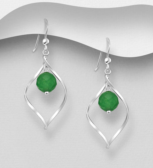 925 Sterling Silver Hook Earrings