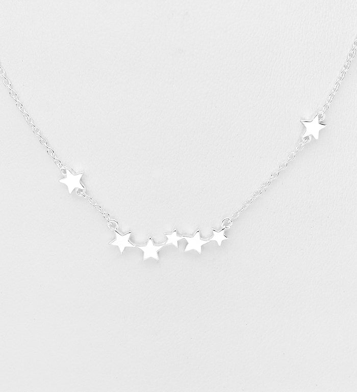 925 Sterling Silver Star Necklace