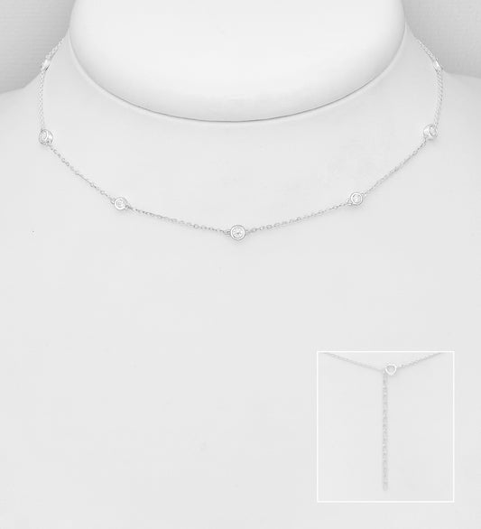 925 Sterling Silver Choker