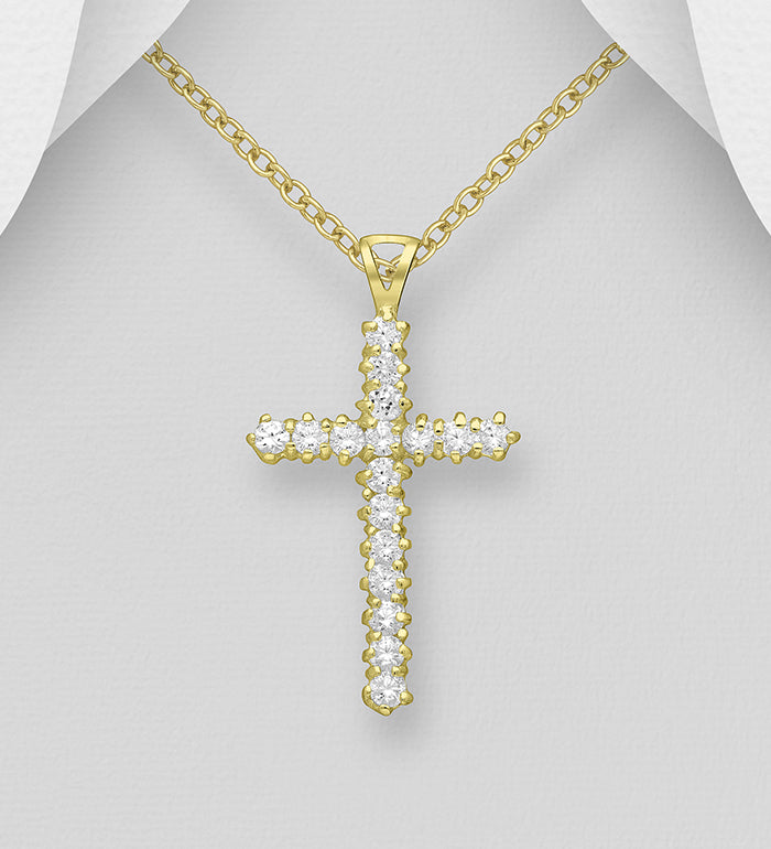 925 Sterling Silver Cross Pendant