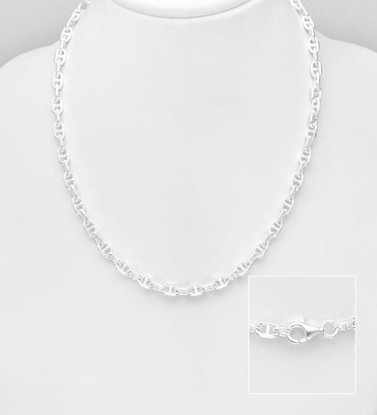 925 Sterling Silver-Chain Necklace