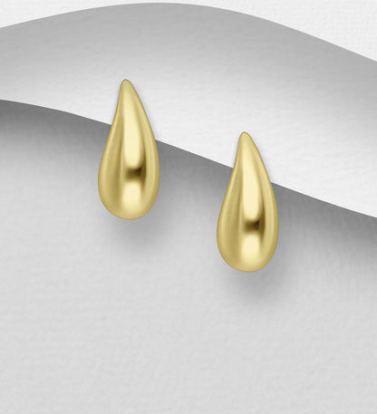 925 Sterling Silver Droplet Earrings