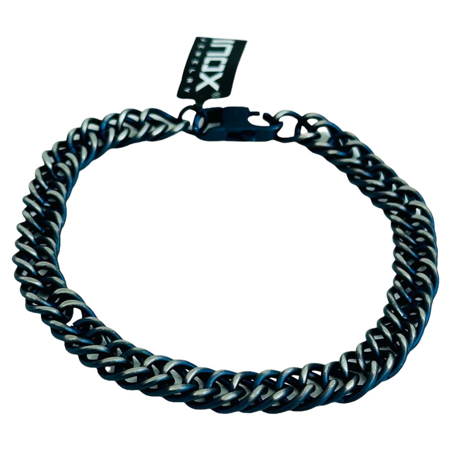 Steel Blue Chain Bracelets