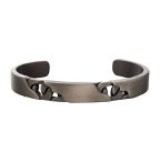 STL BNGL GM CURB 35MM WIDTH Bracelets