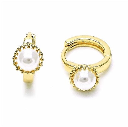 Pearl Hoops