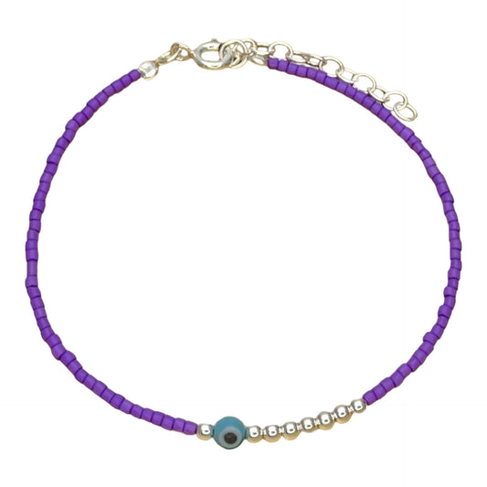 Pulseras violetas